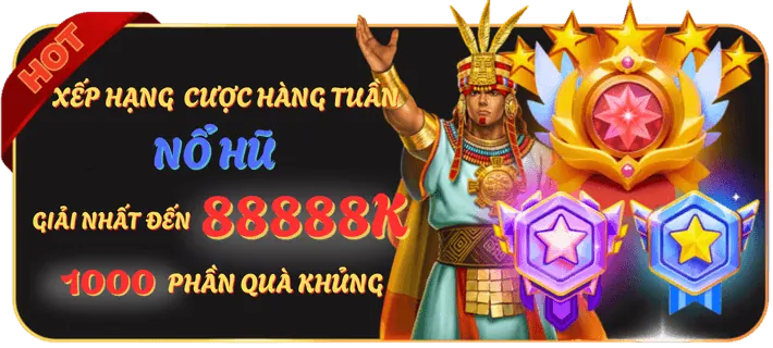 Giao diện hướng dẫn chơi nổ hũ